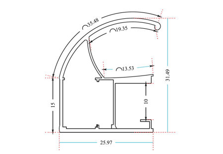 Apex C-Cross-section